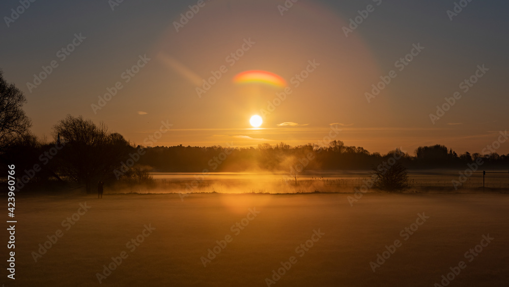 Sunrise Over Cambridgeshire