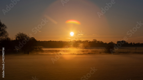 Sunrise Over Cambridgeshire