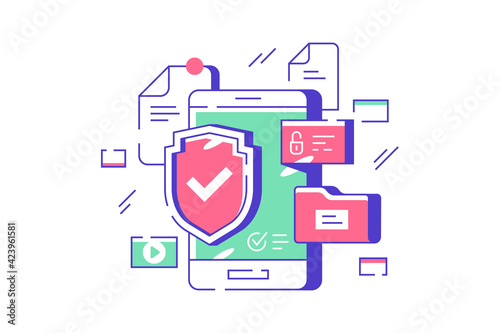 Mobile phone data security