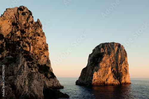 Faraglioni Capri - Sunset