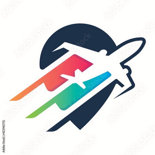 Traveling Logo Design Template