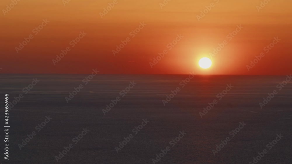 Beautiful Sunset On The Peloponnes, Greece Beautiful Sunset On The Peloponnes, Greece