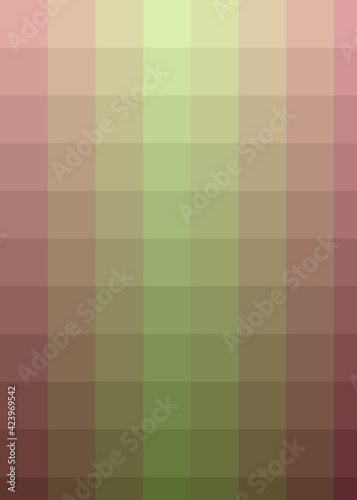 Abstract color Low-Polygones Generative Art background illustration