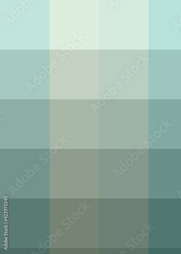 Abstract color Low-Polygones Generative Art background illustration