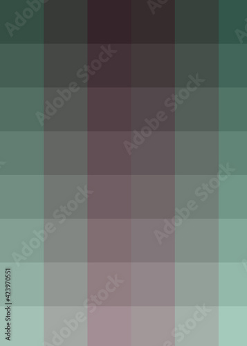 Abstract color Low-Polygones Generative Art background illustration