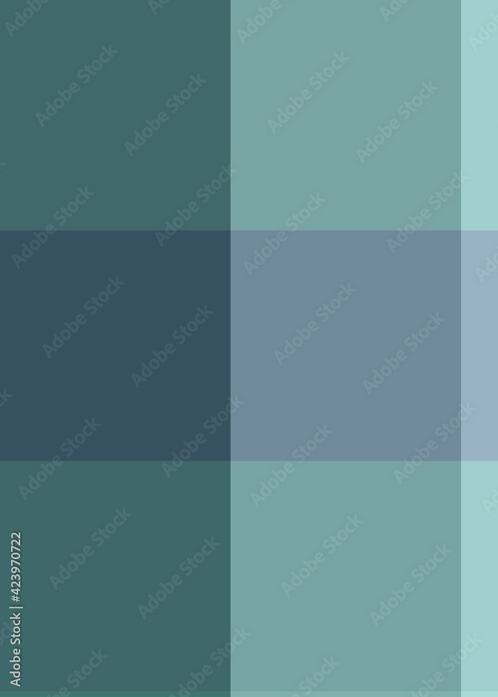 Fototapeta premium Abstract color Low-Polygones Generative Art background illustration