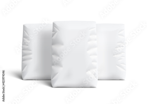 White Bags For Flour Or Other Loose Products