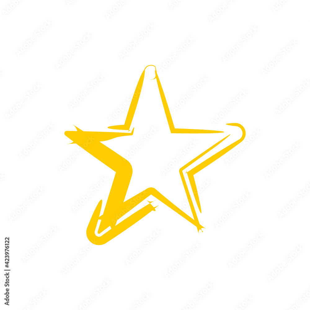 gold star isolated on white background gold star isolated on white background
