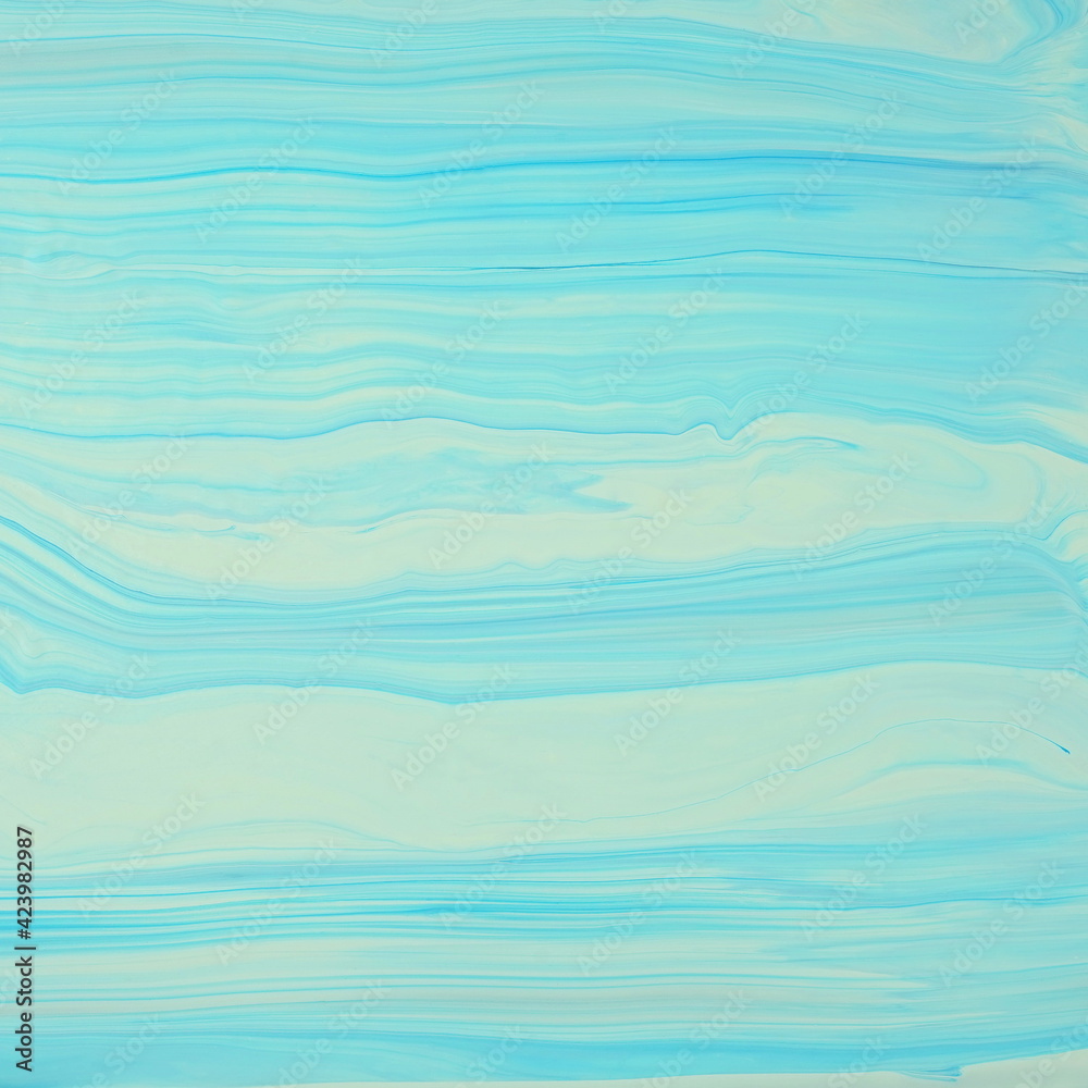 Hand drawing with acrylic white and blue paint. Abstract artistic background. Paint strokes. Modern Art. Hand drawing with acrylic white and blue paint. Abstract artistic background. Paint strokes. Modern Art.