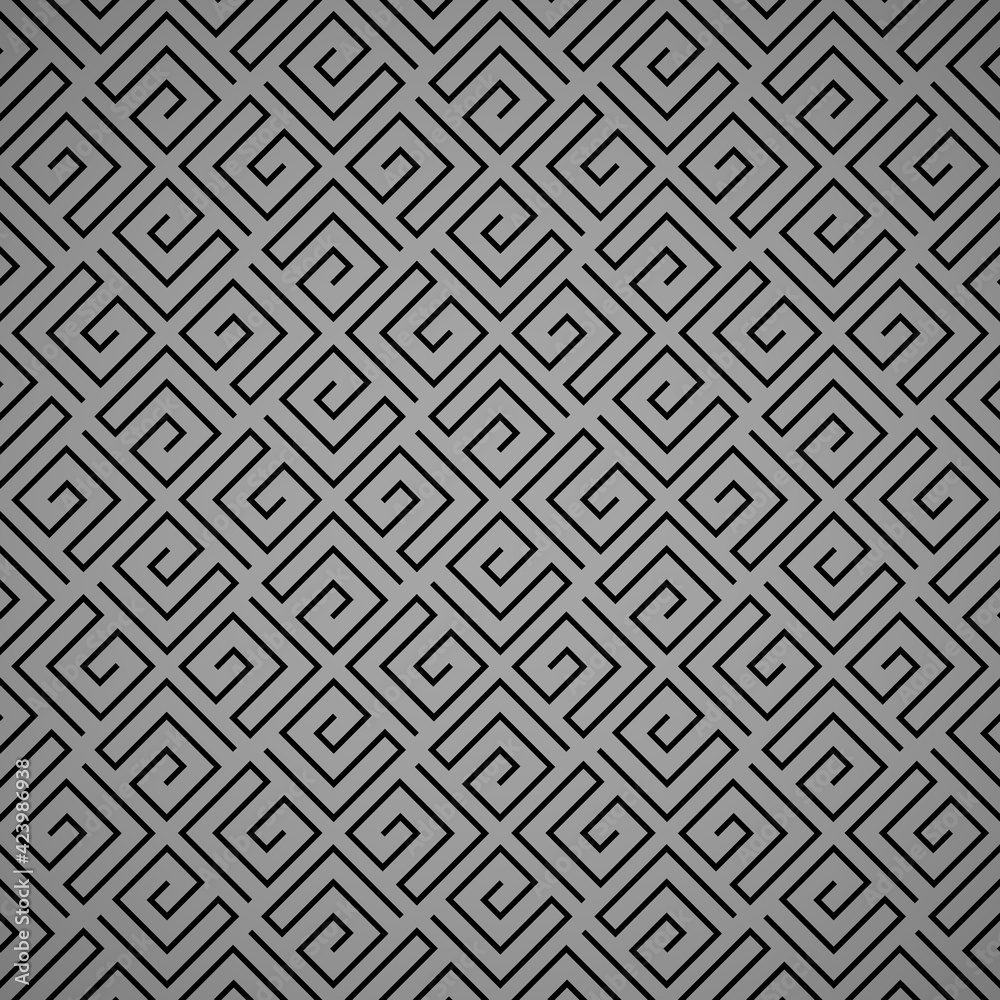 Abstract geometric pattern. A seamless vector background. Black and gray ornament. Graphic modern pattern. Simple lattice graphic design Abstract geometric pattern. A seamless vector background. Black and gray ornament. Graphic modern pattern. Simple lattice graphic design