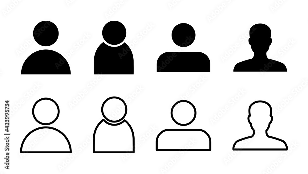 people icon set. person icon vector. User Icon vector people icon set. person icon vector. User Icon vector