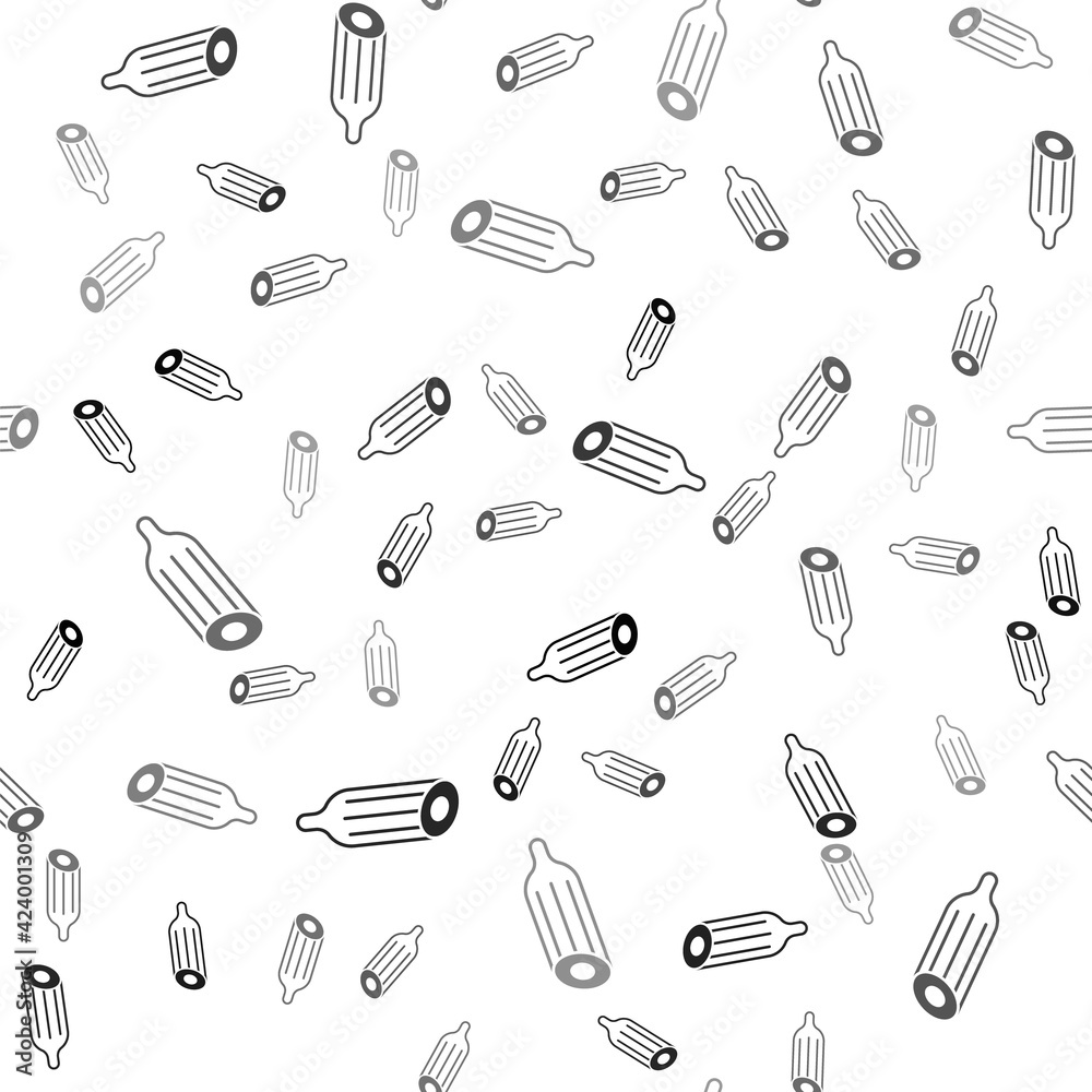 Black Fresh cucumber icon isolated seamless pattern on white background. Vector Black Fresh cucumber icon isolated seamless pattern on white background. Vector