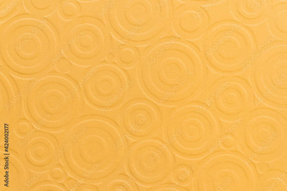 Yellow texture circular pattern background Yellow texture circular pattern background