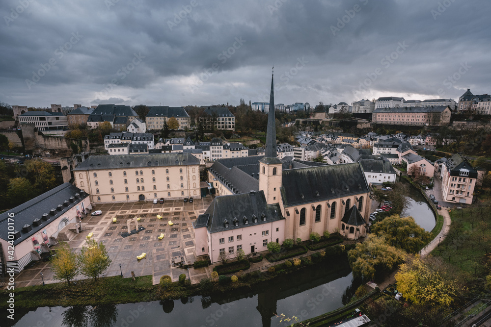 Luxembourg city view