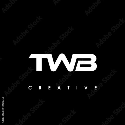 TWB Letter Initial Logo Design Template Vector Illustration