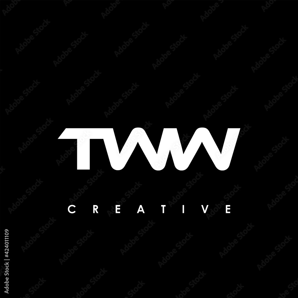 TWW Letter Initial Logo Design Template Vector Illustration