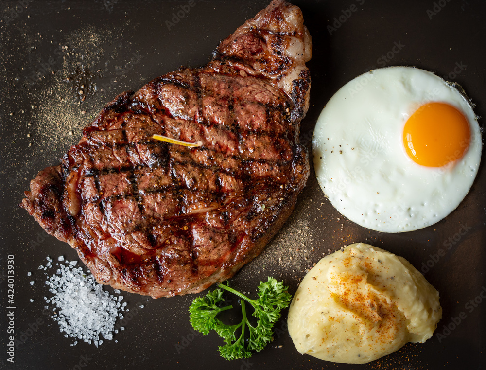 Grilled Meat Steak Grilled Meat Steak