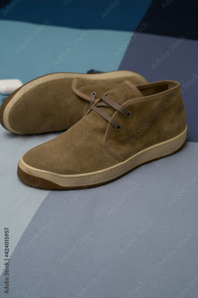 Brown casual style men's shoes Brown casual style men's shoes