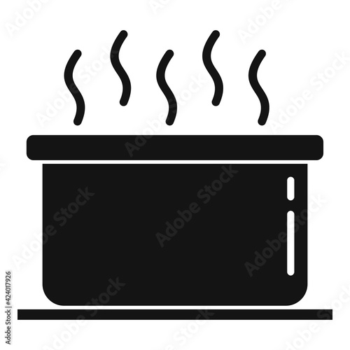 Spa jacuzzi icon, simple style