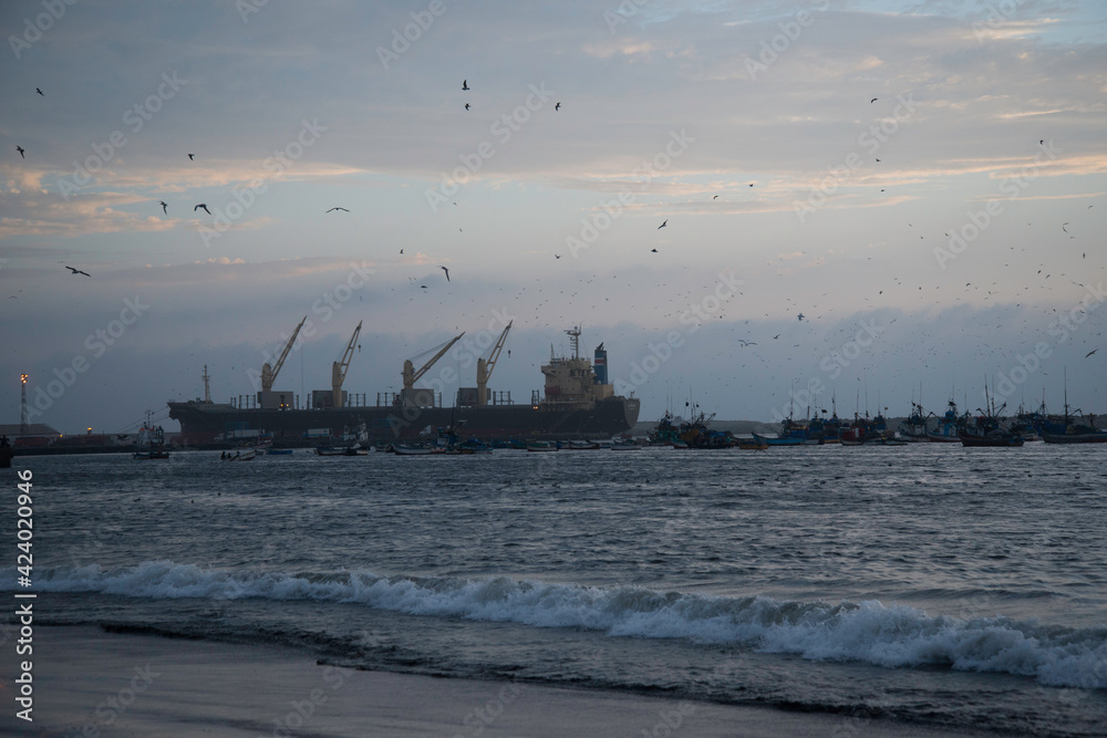 Fototapeta premium Paisajes marinos.