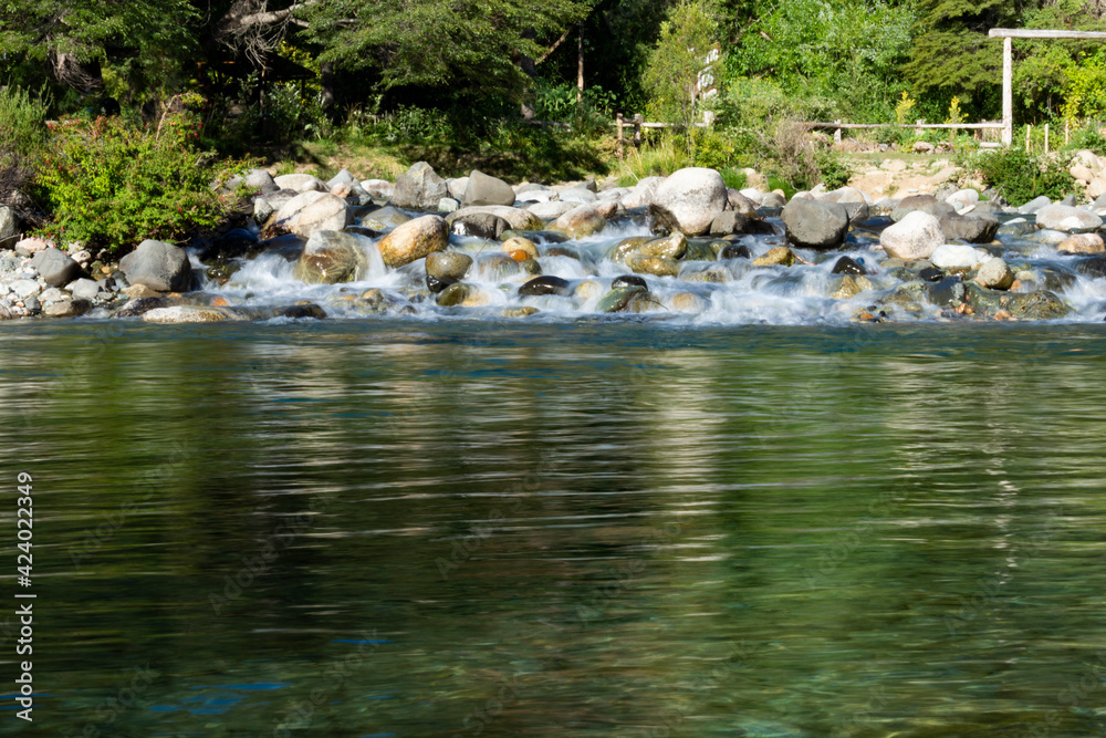 Water and rocks Water and rocks