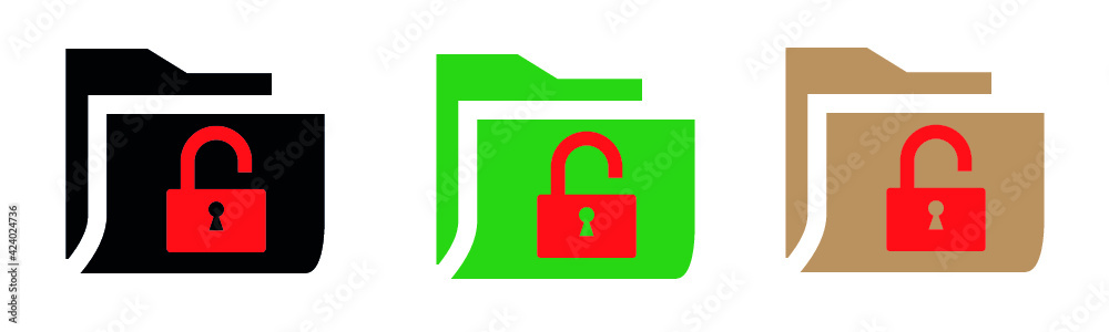 lock file icon
