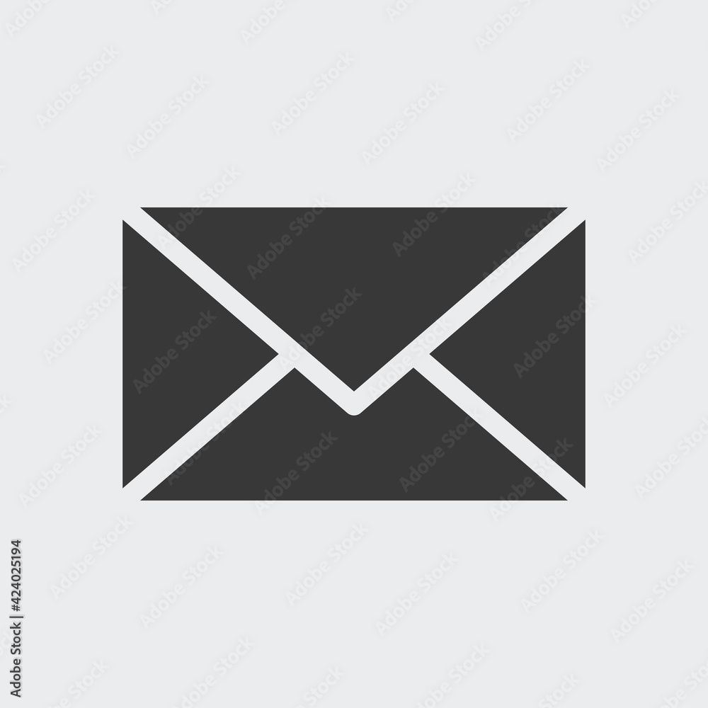 Mail icon isolated on background. Envelope symbol modern, simple, vector, icon for website design, mobile app, ui. Vector Illustration Mail icon isolated on background. Envelope symbol modern, simple, vector, icon for website design, mobile app, ui. Vector Illustration