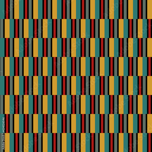 Geometric seamless pattern....