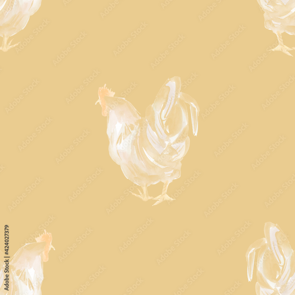 Fototapeta premium pattern with birds