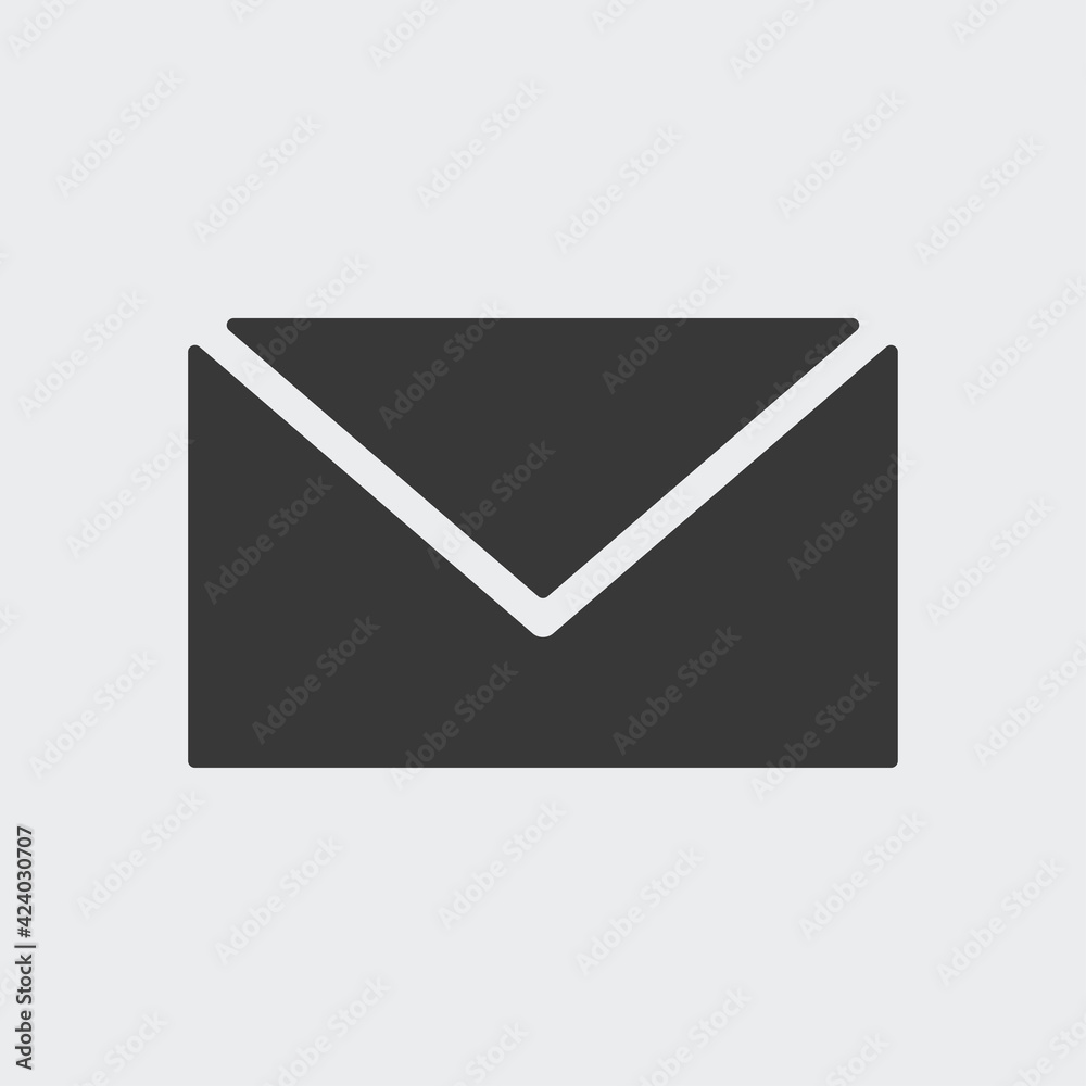 Mail icon isolated on background. Envelope symbol modern, simple, vector, icon for website design, mobile app, ui. Vector Illustration Mail icon isolated on background. Envelope symbol modern, simple, vector, icon for website design, mobile app, ui. Vector Illustration