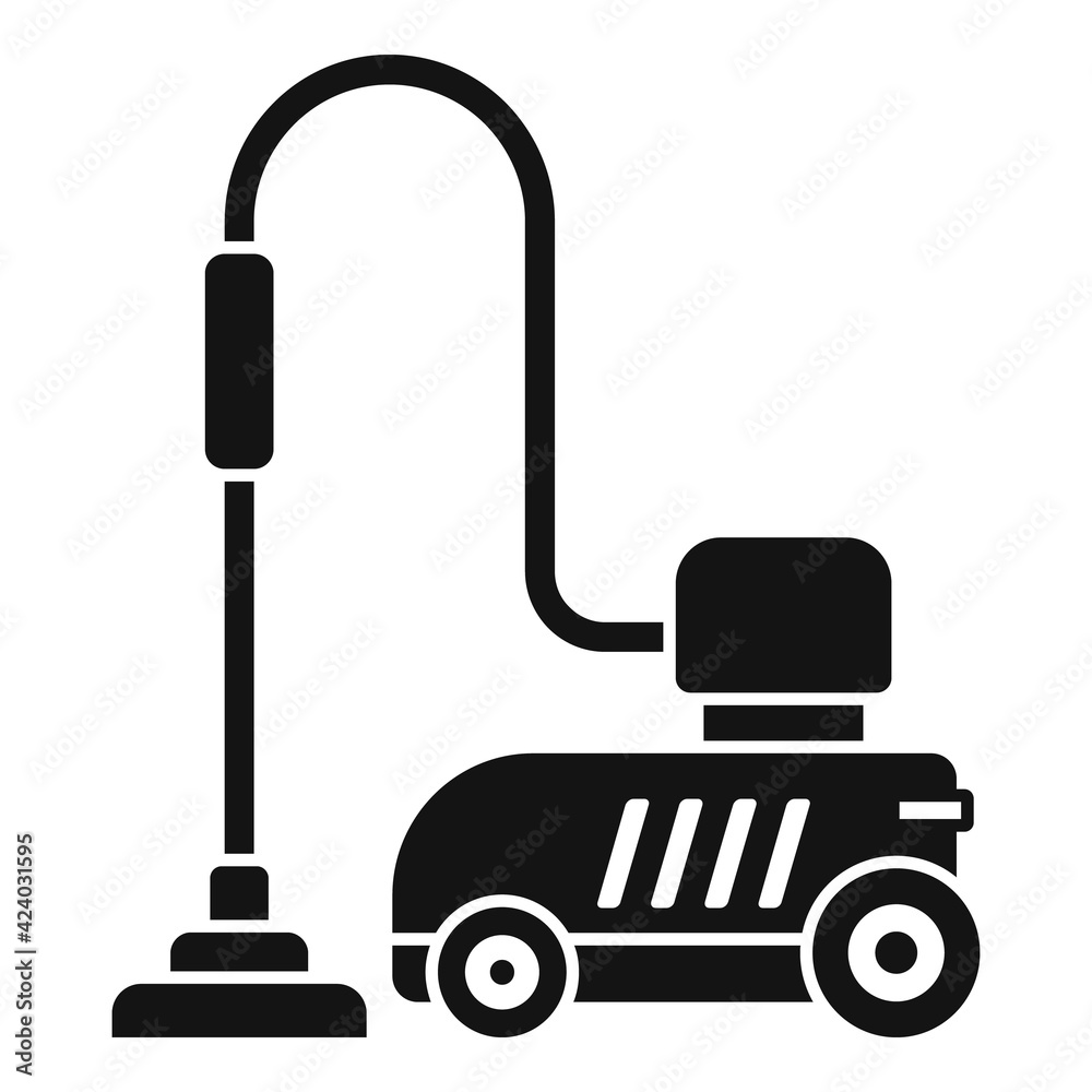 Car steam cleaner icon, simple style Car steam cleaner icon, simple style