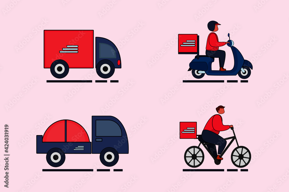 vehicle to deliver goods