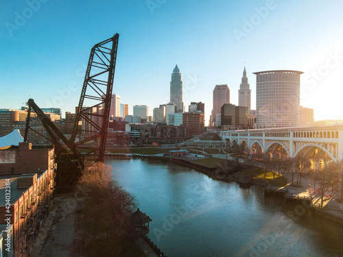 фотографія Cleveland Ohio Sunrise
