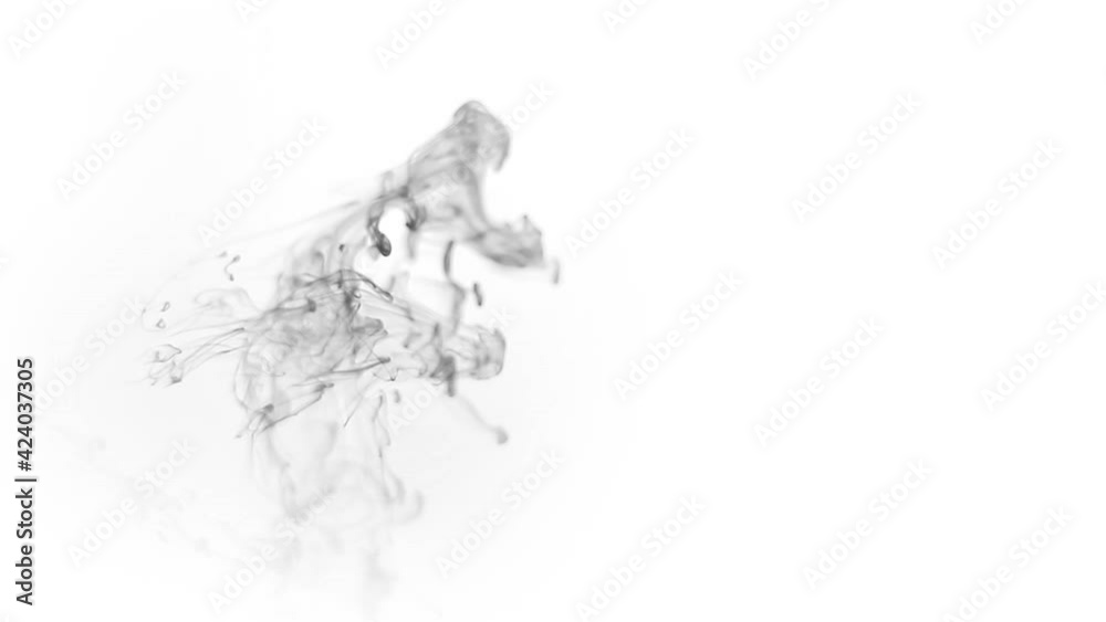 Paint splashes effect on white background Paint splashes effect on white background