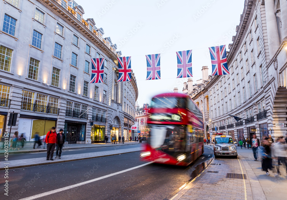 Obraz premium Regent Street in London