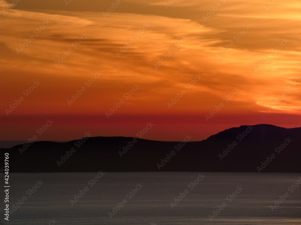 Red Sky Sunset Red Sky Sunset