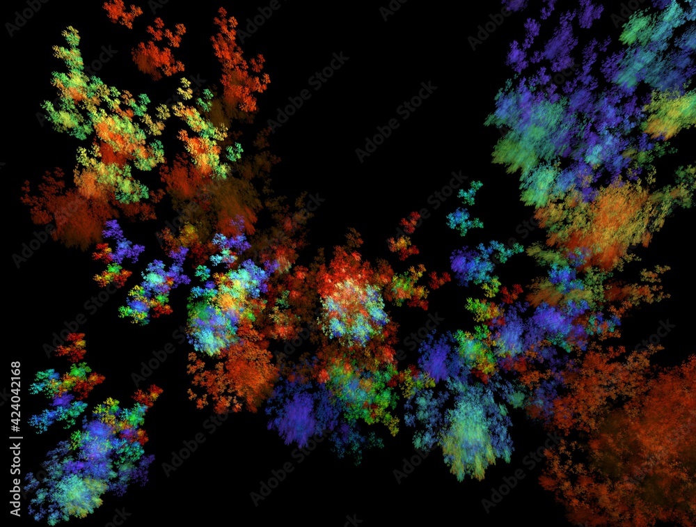 Imaginatory fractal background generated Image Imaginatory fractal background generated Image