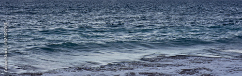 Atlantic Ocean background banner for any text