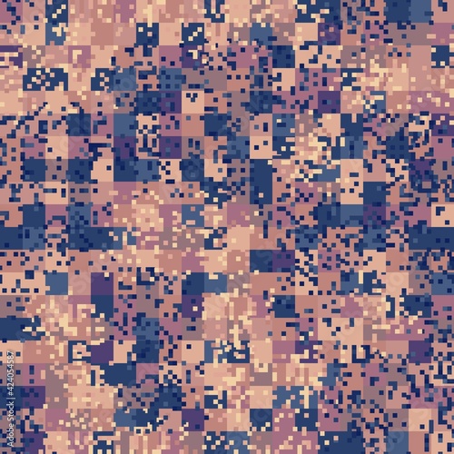 Texture military camouflage seamless pattern. Abstract army vector illustration