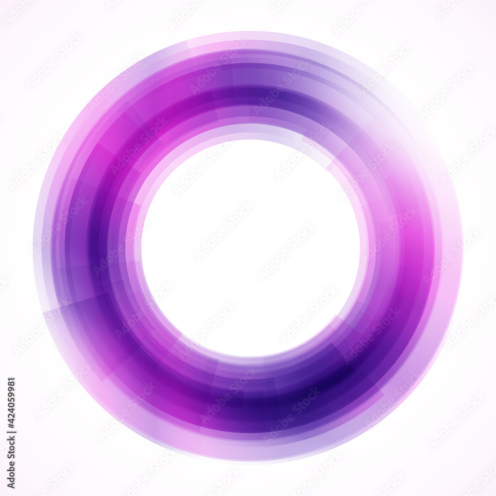 Geometric frame from circles, vector abstract background, wallpaper Geometric frame from circles, vector abstract background, wallpaper