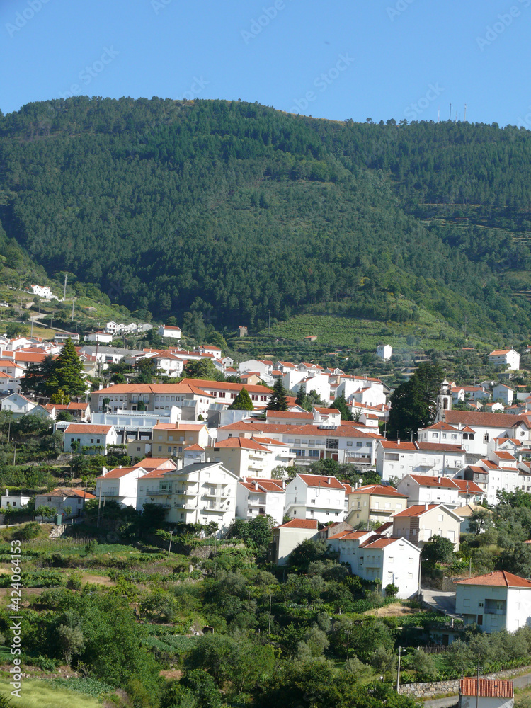Ville de Belmonte au Portugal