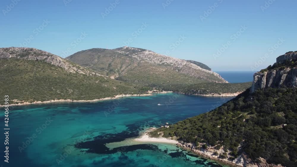 La bellissima spiaggia dell' Isola di Figarolo A Golfo Aranci, Sardegna La bellissima spiaggia dell' Isola di Figarolo A Golfo Aranci, Sardegna
