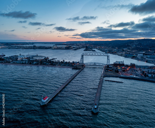 Duluth Minnesota Aerial photo