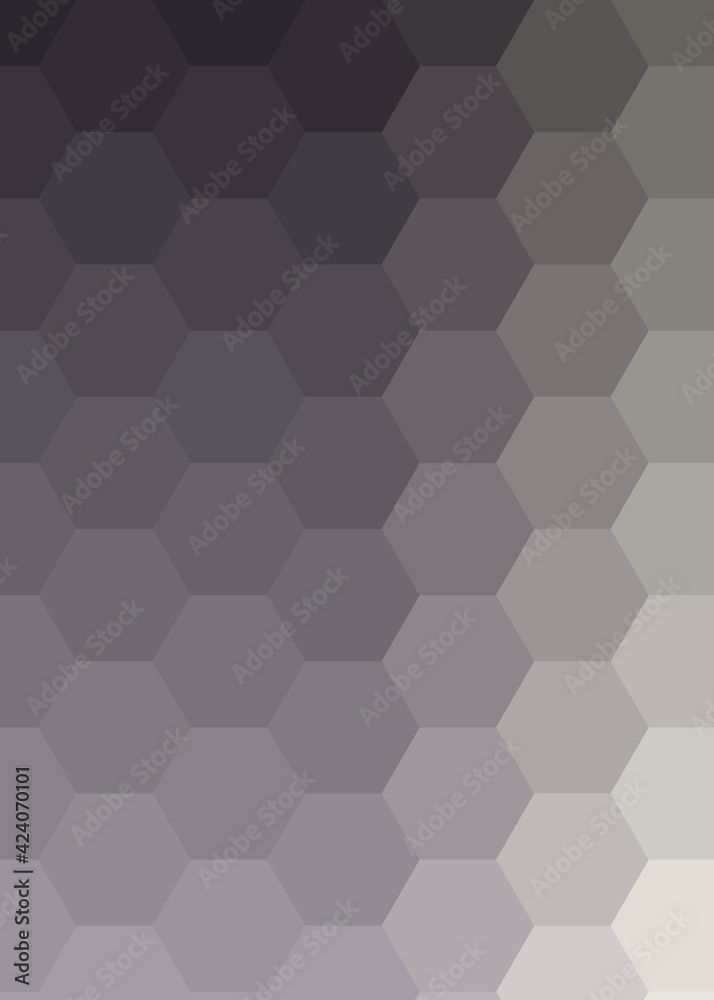 Abstract color Low-Polygones Generative Art background illustration