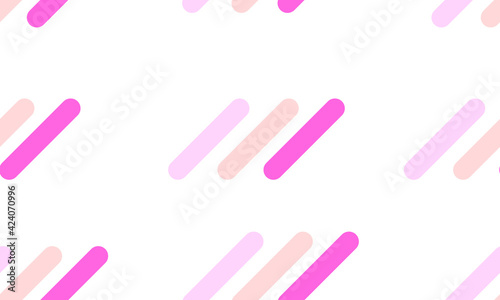 Pink and yellow horizontal lines on a white background. vector seamless pattern for upholstery fabric
