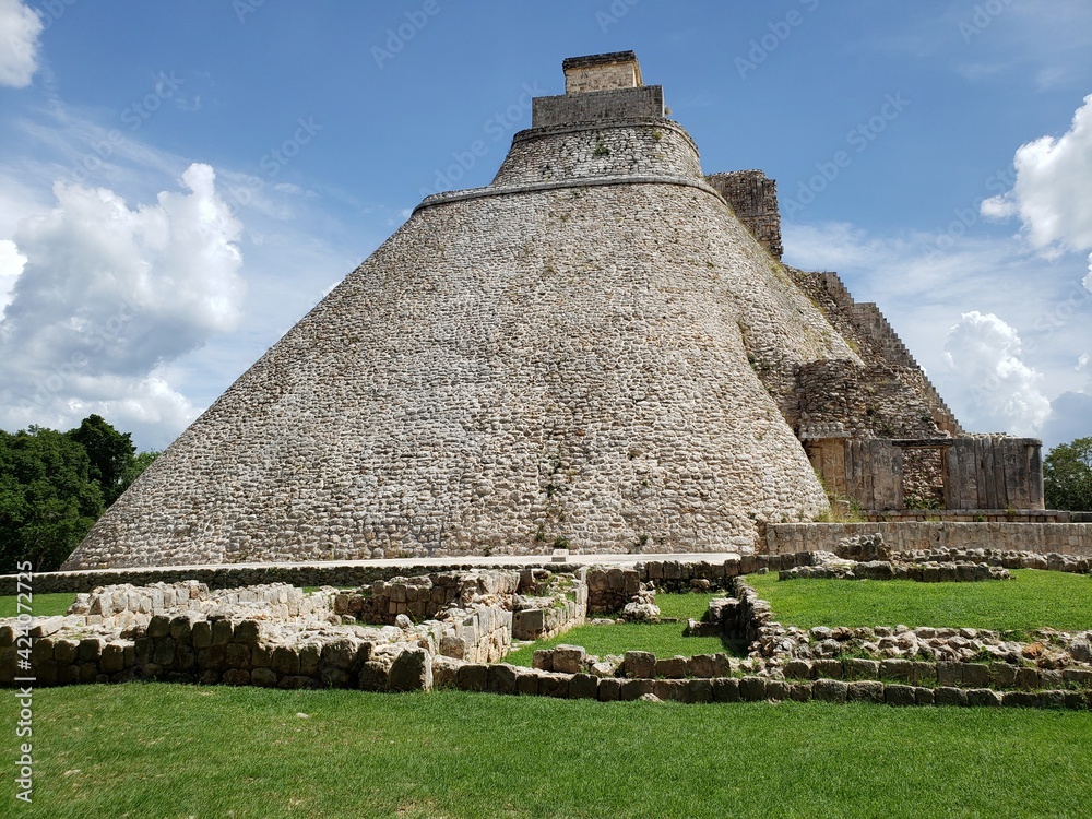 Zona Arqueológica Uxmal, Yucatán , México.