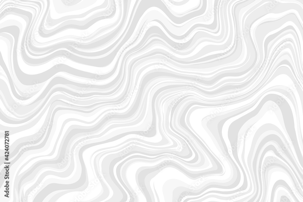 Abstract liquid background. Marble texture, natural stone, free spill of paint. Vector illustration.