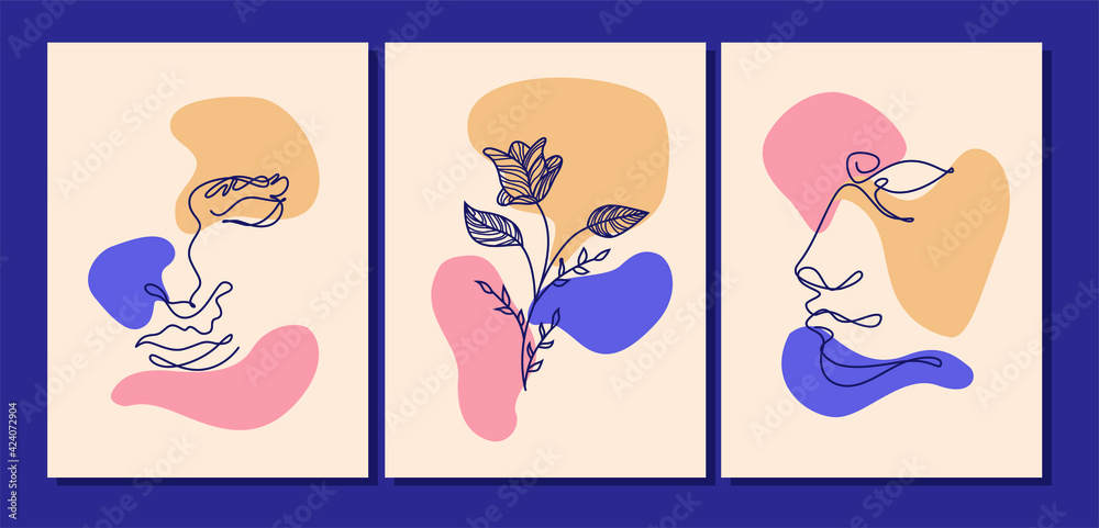 background flower set modern stylish background flower set modern stylish