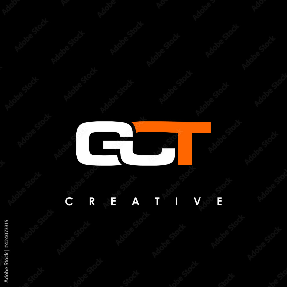 GCT Letter Initial Logo Design Template Vector Illustration GCT Letter Initial Logo Design Template Vector Illustration