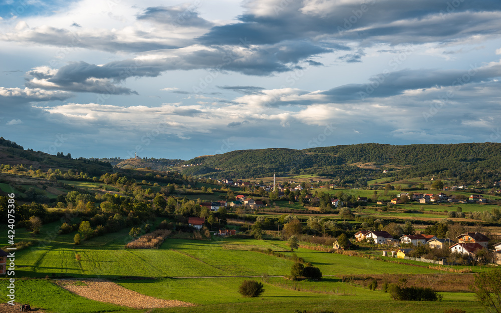 Obraz premium landscape of region country
